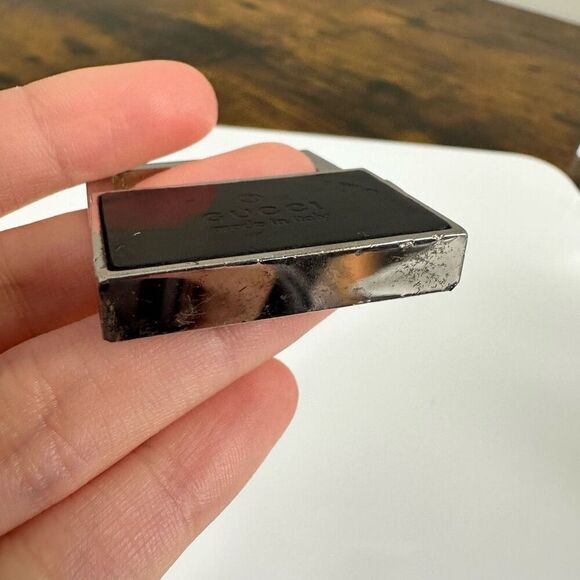 Gucci Silver Tone Bag Charm Key Ring - Picture 5 of 5